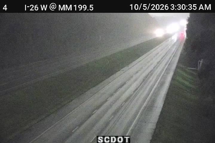 I-26 W @ MM 199.5 live camera view