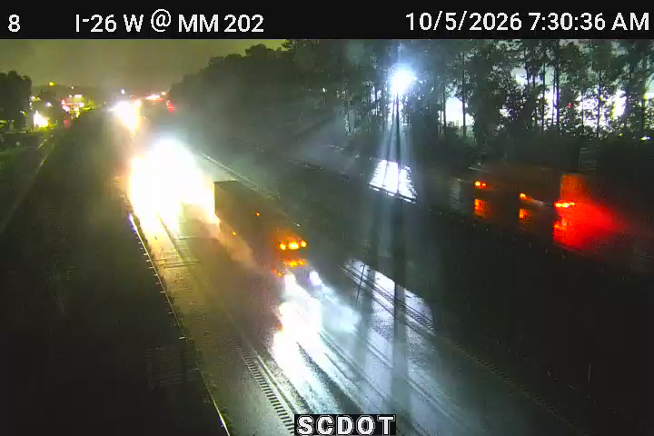 I-26 W @ MM 202 live camera view