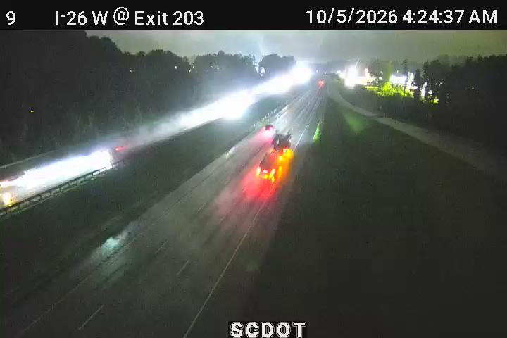 I-26 W @ MM 203 (College Park Rd) live camera view