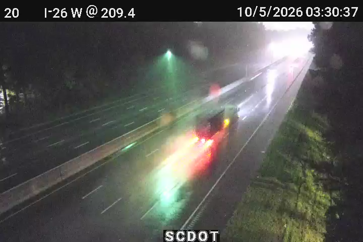 I-26 W @ MM 209.4 live camera view