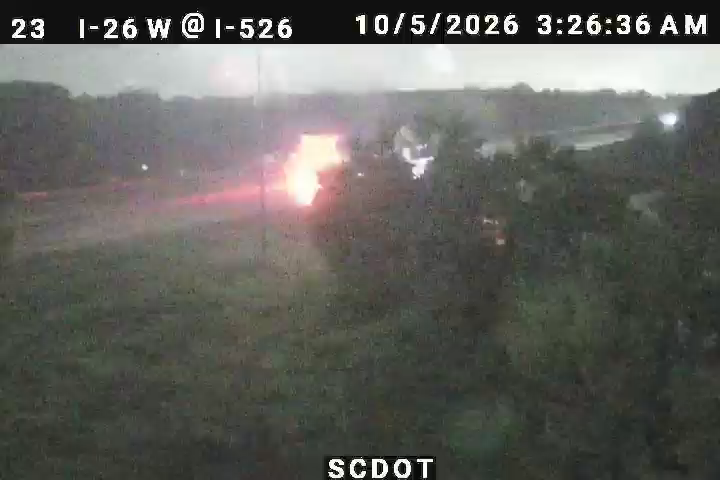 I-26 W @ MM 212.5 (I-526) live camera view