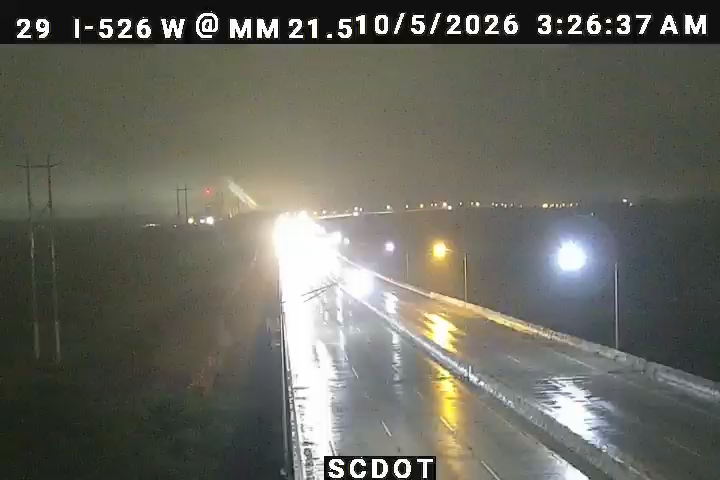 I-526 W @ MM 21.5 (Don Holt (Down)) live camera view