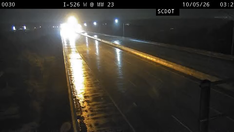 I-526 W @ MM 23 (Clements Ferry Road) live camera view