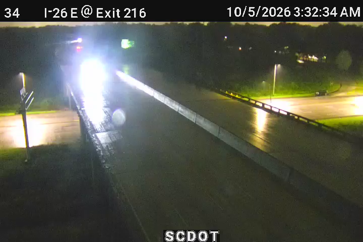 I-26 E @ MM 216 (Cosgrove Ave) live camera view