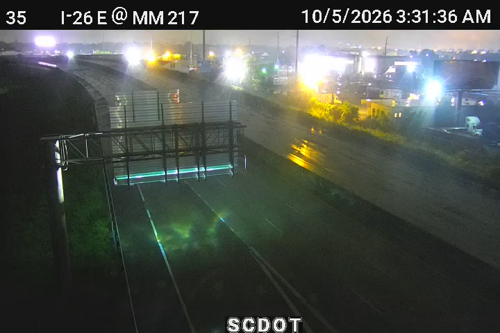 I-26 E @ MM 217 (Meeting Street) live camera view