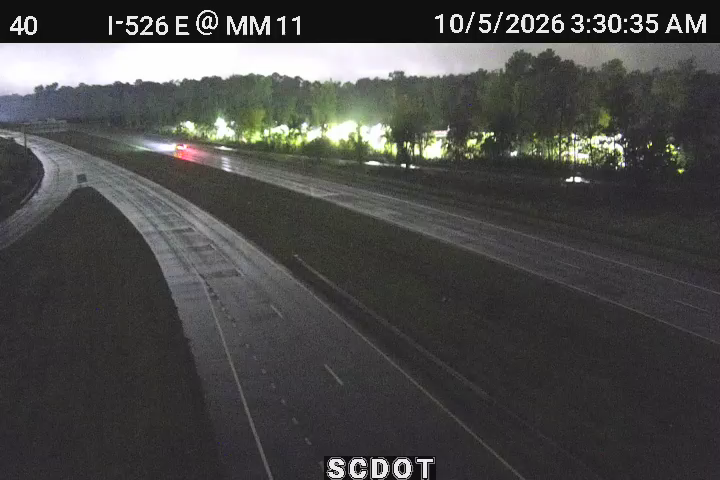 I-526 E @ MM 11 (Ash. Rv. Rd) live camera view