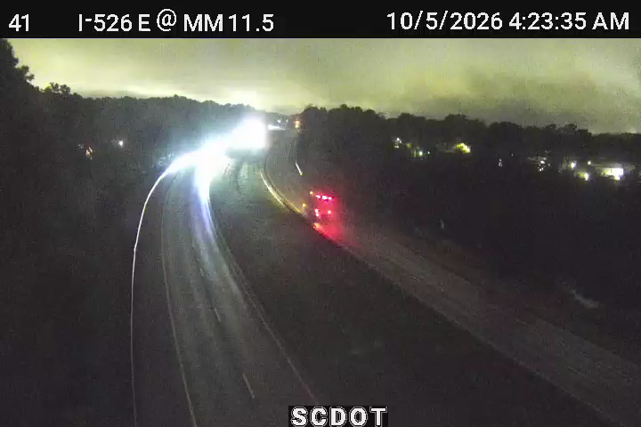 I-526 E @ MM 11.5 (Hwy 61) live camera view