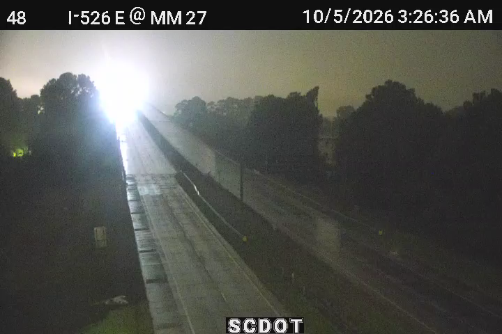 I-526 E @ MM 27 (Wando Bridge) live camera view