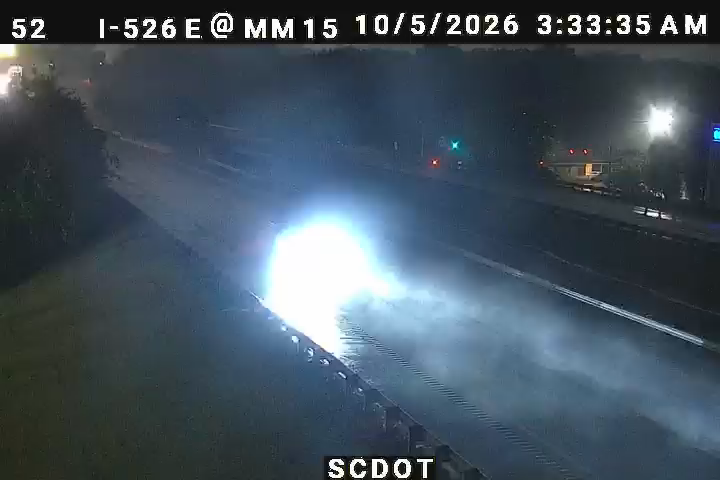 I-526 E @ MM 15 (Dorchester Rd) live camera view