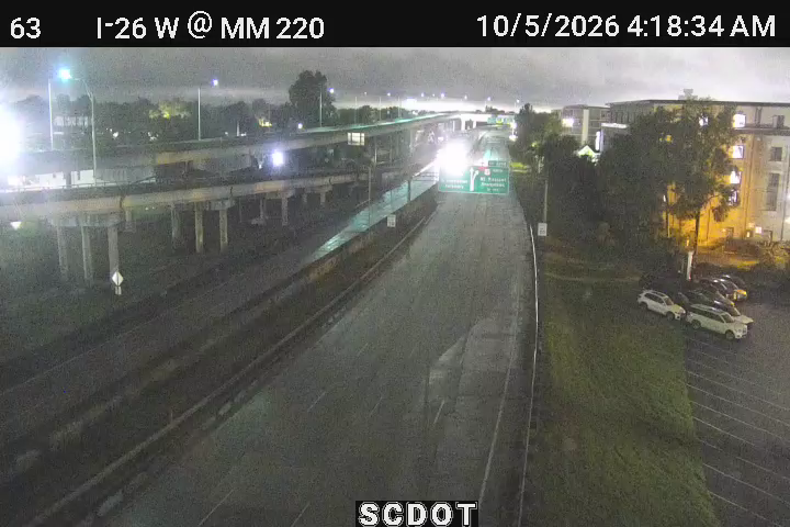 I-26 W @ MM 220 (US 17N) live camera view