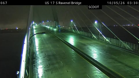 US 17 S in Charleston (Arthur Ravenel Jr. Brdg, 2) live camera view