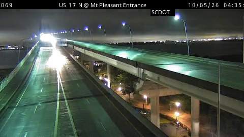 US 17 S @ Mt Pleasant Entrance live camera view