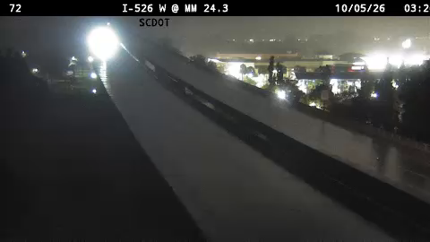 I-526 W @ MM 24.3 live camera view