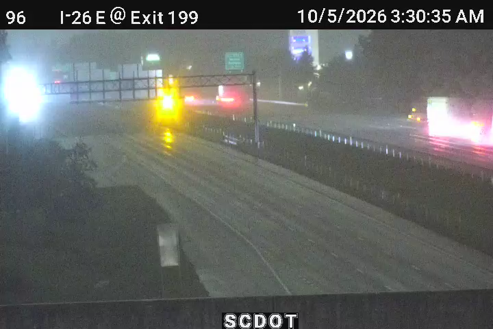I-26 E @ MM 199 (US 17A N Charleston) live camera view