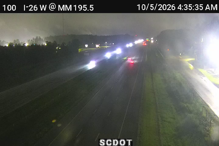 I-26 W @ MM 195.5 live camera view