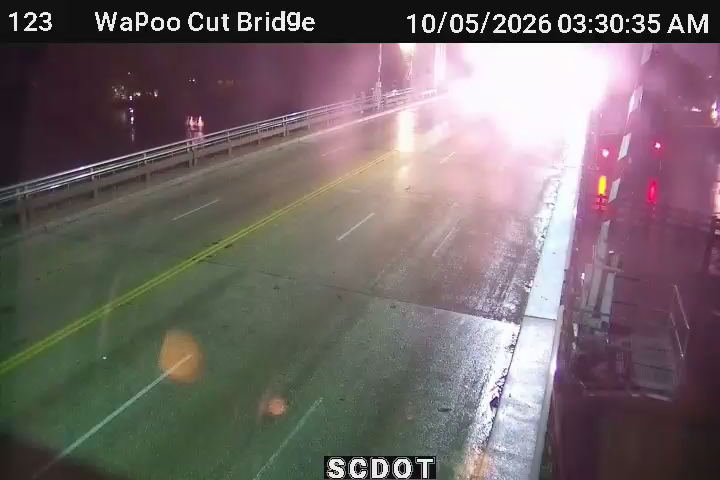 Hwy 171 S @ Wappoo Cut Bridge live camera view