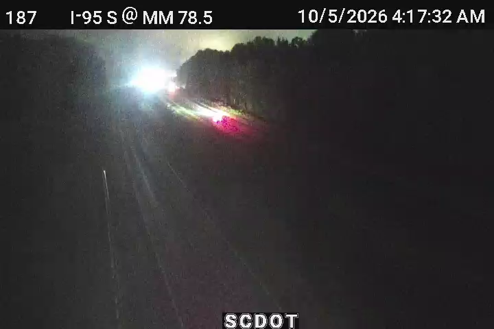 I-95 S @ MM 78.5 live camera view