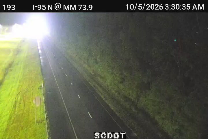 I-95 N @ MM 74 live camera view