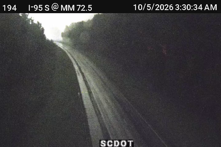 I-95 S @ MM 72.6 live camera view