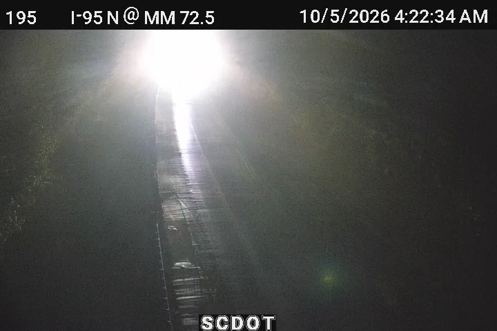 I-95 N @ MM 72.5 live camera view