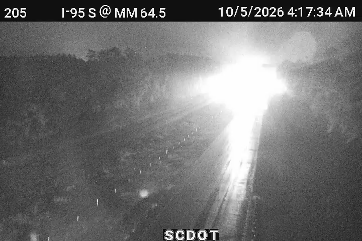 I-95 S @ MM 64.5 live camera view