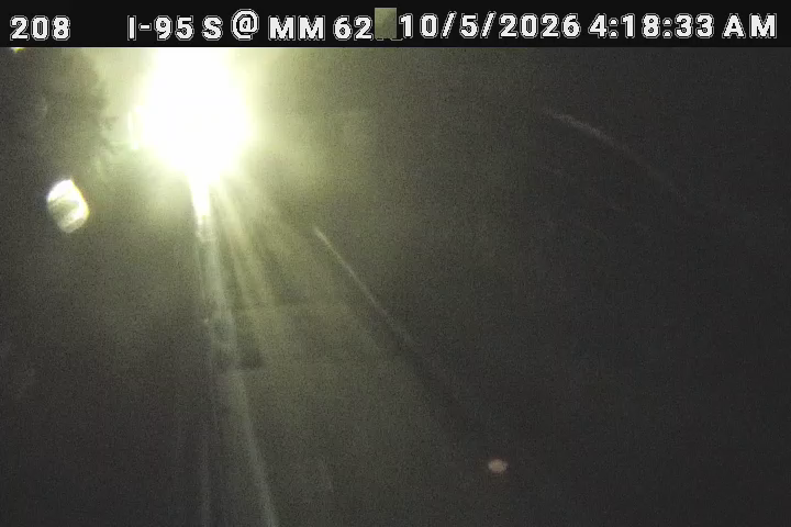 I-95 S @ MM 62.5 live camera view