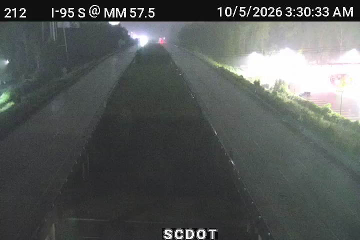 I-95 @ MM 57.5 live camera view