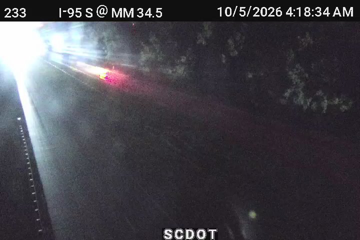 I-95 S @ MM 34.5 live camera view