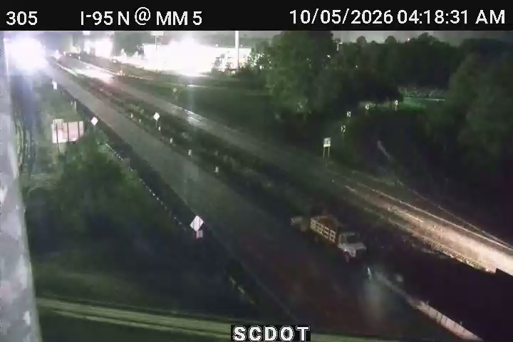 I-95 N @ Exit 5 live camera view