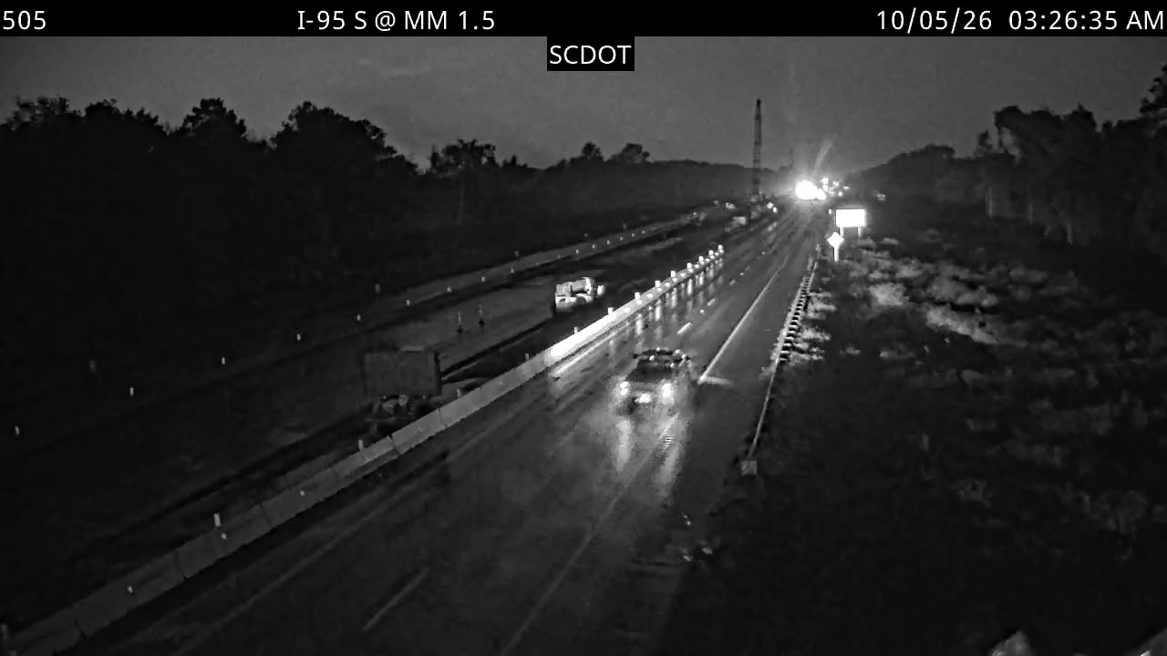 I-95 S @ MM 1.5 live camera view