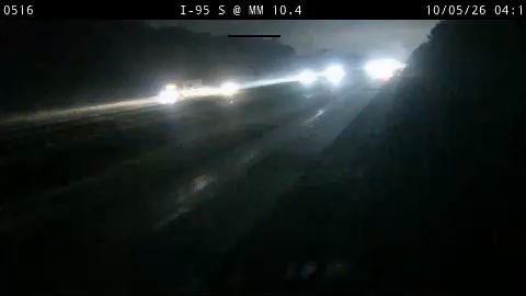 I-95 S @ MM 10.4 live camera view