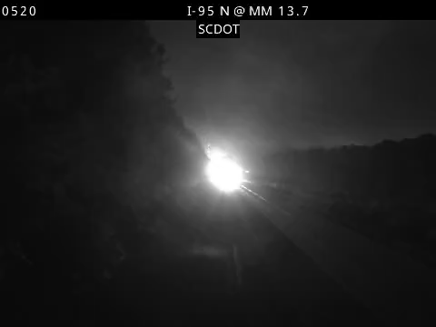 I-95 N @ MM 13.6 live camera view