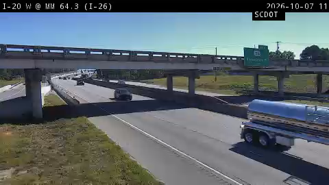 I-20 W @ MM 64.3 live camera view