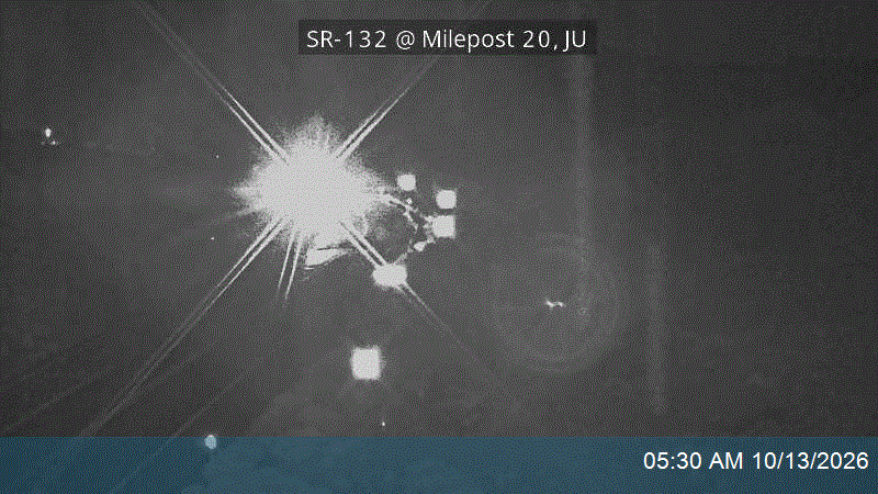 SR-132 @ Milepost 20, JU live camera view