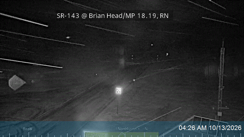 SR-143 @ Brian Head / MP 18.19, RN live camera view