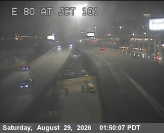 TV304 -- I-80 : US-101 live camera view