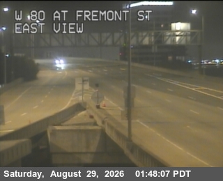 TVD01 -- I-80 : Fremont live camera view