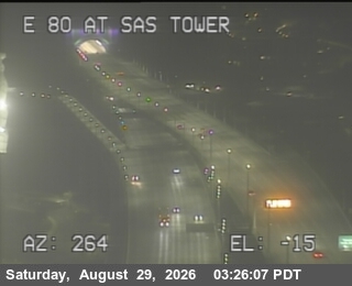 TVD33 -- I-80 : Bay Bridge SAS Tower West live camera view