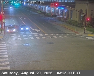T252W -- SR-123 : Ashby Avenue - Looking West live camera view