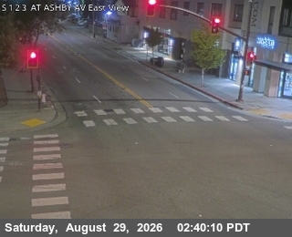 T252E -- SR-123 : Ashby Avenue - Looking East live camera view