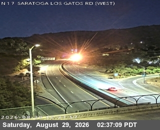 TVC01 -- SR-17 : Saratoga Road live camera view