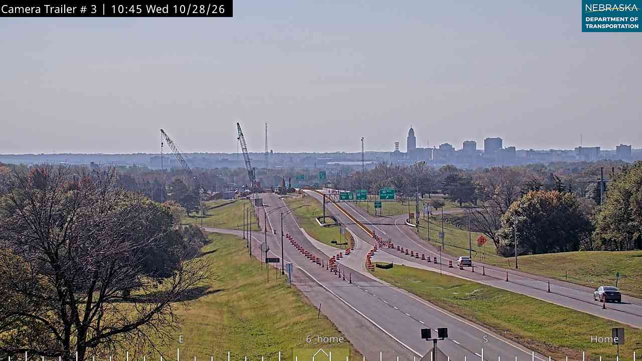 I-80 Construction Trailer 3 (Various) live camera view