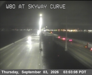 I-80 : Skyway Curve live camera view