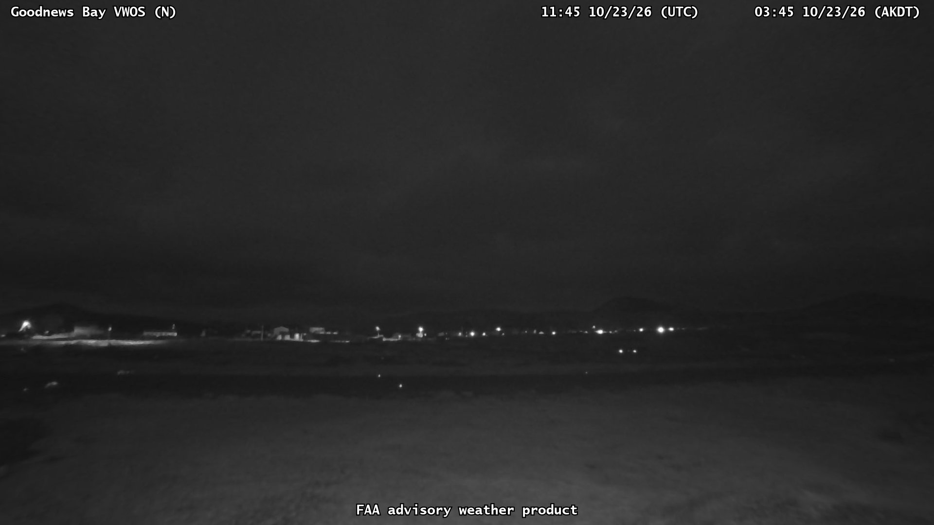 Goodnews Bay VWOS - North live camera view