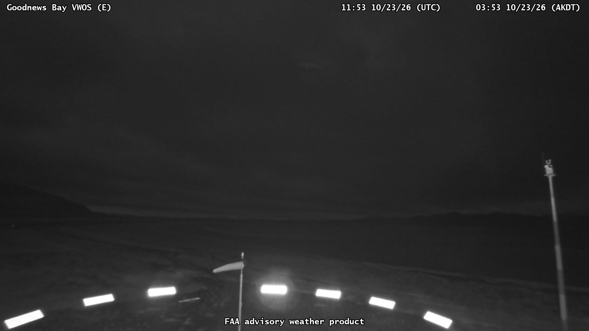 Goodnews Bay VWOS - East live camera view