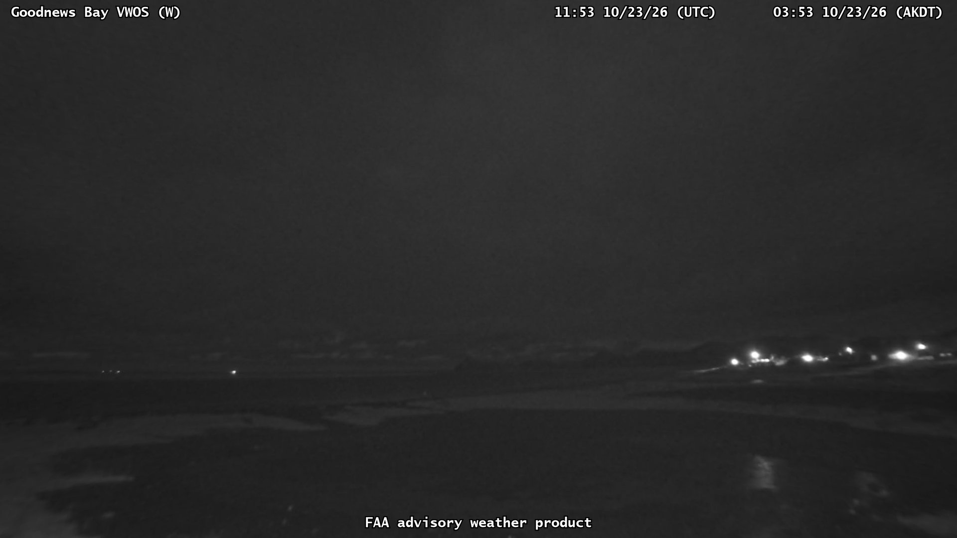 Goodnews Bay VWOS - West live camera view