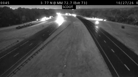 I- 77 N @ MM 72.7 (Exit 73) live camera view