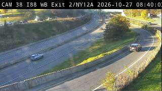 I-88 at Exit 2 NY 12A live camera view