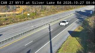 NY 17 at Silver Lake Road (Flashing Beacon) live camera view
