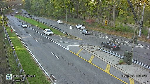 Bronx River Parkway at Crane Road live camera view